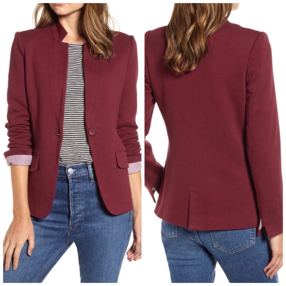 🌟HP x 2🌟 Gibson Relaxed Maroon Blazer